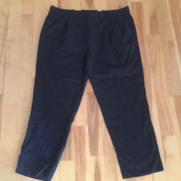 Men's Wool Dress work Pants, size 43" Waist 30" - Picture 1 of 8